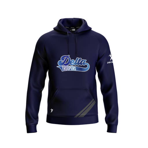 [FOLHSMNV-YXS-LOGO2] Decker Summit Hoodie (Youth XS, Navy, Logo 2)