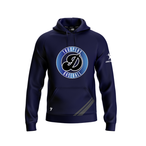 [FOLHSMNV-YXS-LOGO3] Decker Summit Hoodie (Youth XS, Navy, Logo 3)