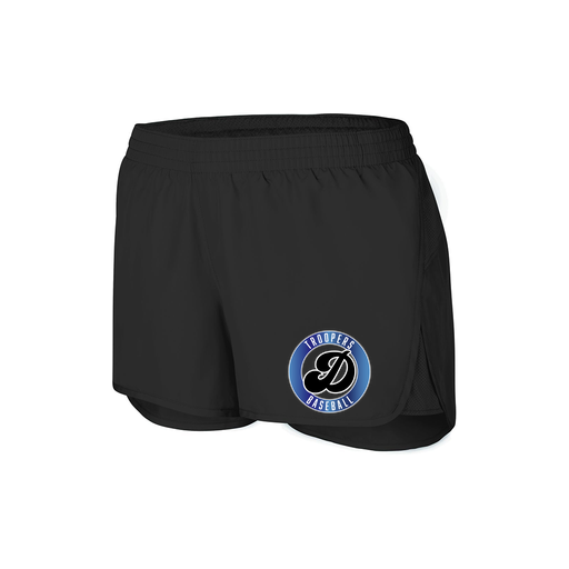 [2430.080.XS-LOGO3] Women's Performance Shorts (Female Adult XS, Black, Logo 3)