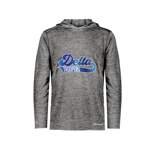 [FOLHCGBK-AS-LOGO2] Decker Men's Charge Hoodie (Adult S, Black, Logo 2)