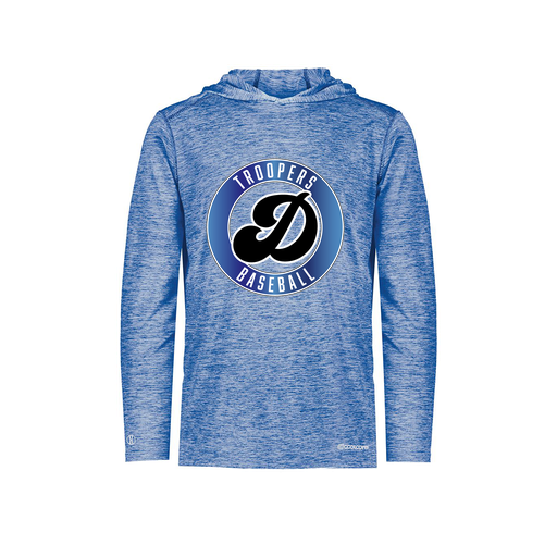 [FOLHCGRY-AS-LOGO3] Decker Men's Charge Hoodie (Adult S, Royal, Logo 3)