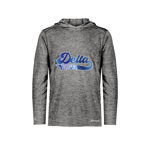 [FOLHCGBK-YS-LOGO2] Decker Youth Charge Hoodie (Youth S, Black, Logo 2)