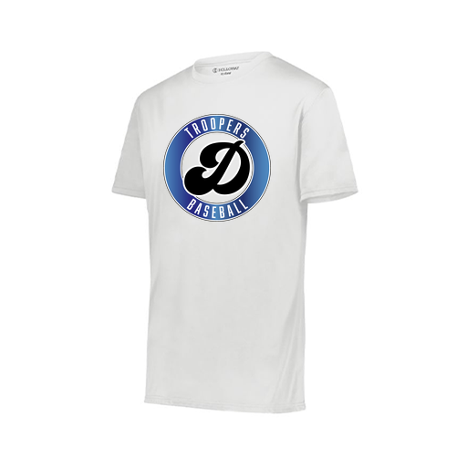 [222818.005.S-LOGO3] Men's Movement Dri Fit Shirt (Adult S, White, Logo 3)