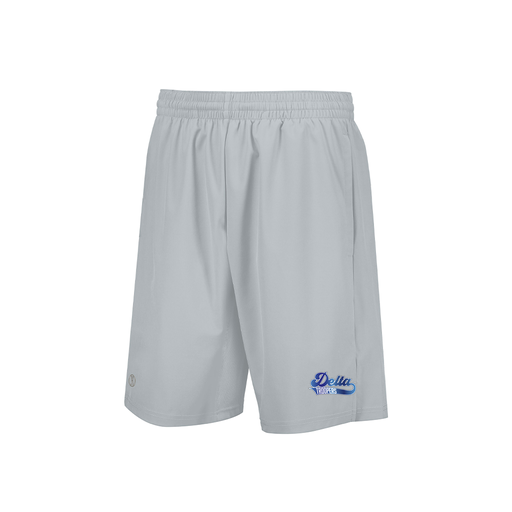 [229556.099.XS-LOGO2] Men's Weld Short (Adult XS, Silver, Logo 2)