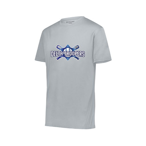 [222819.099.XXS-LOGO1] Youth Movement Dri Fit Shirt (Youth XXS, Silver, Logo 1)