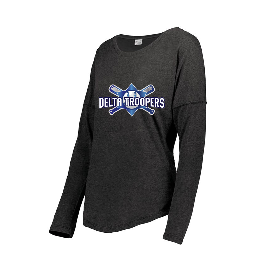 Decker Women's Tri-Blend T-Shirt - Long Sleeve